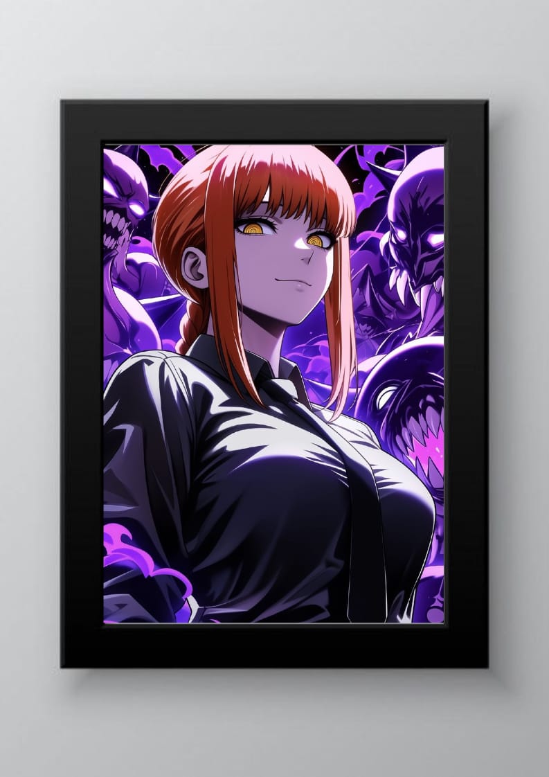 Makima poster chainsaw man