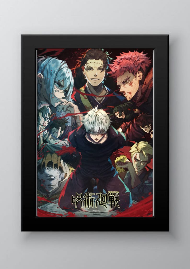 jujustu kaisen gojo poster